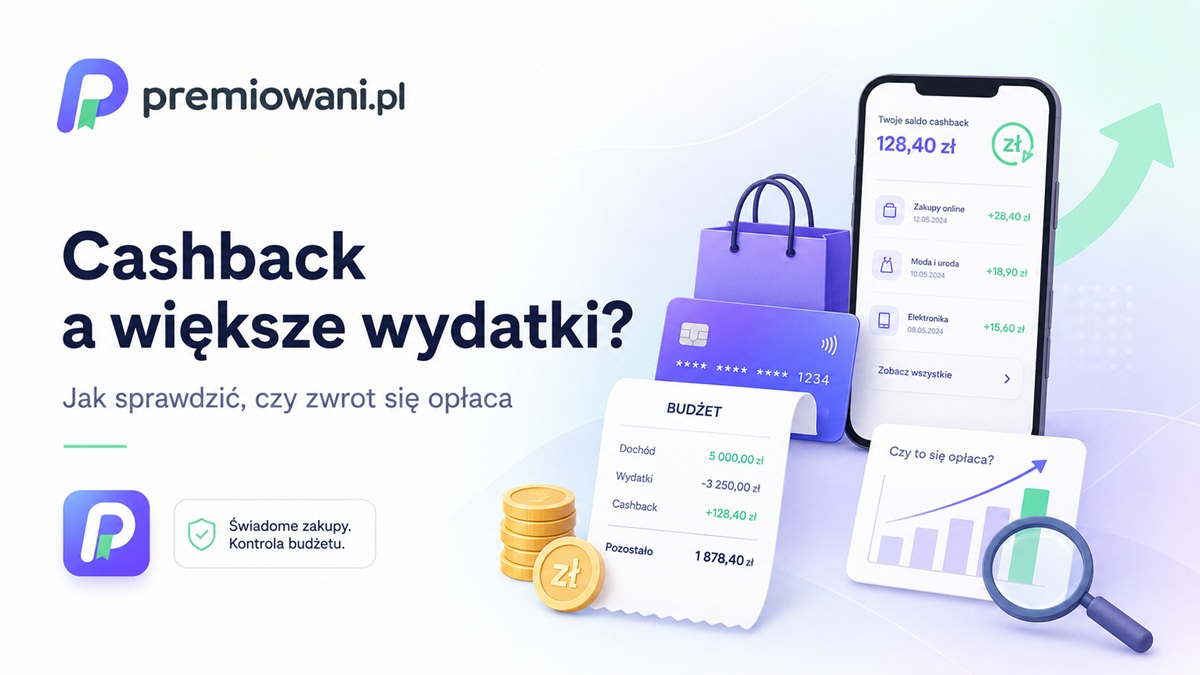 Cashback a większe wydatki – analiza zwrotu i kontrola budżetu