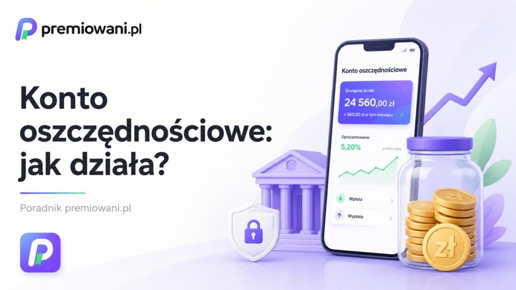 Konto oszczędnościowe – aplikacja bankowa, oszczędności i naliczanie odsetek