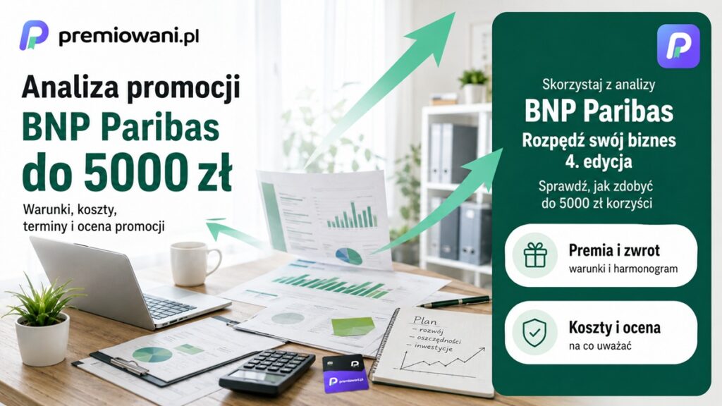 BNP Paribas Rozpędź swój biznes 4. edycja – promocja konta firmowego do 5000 zł