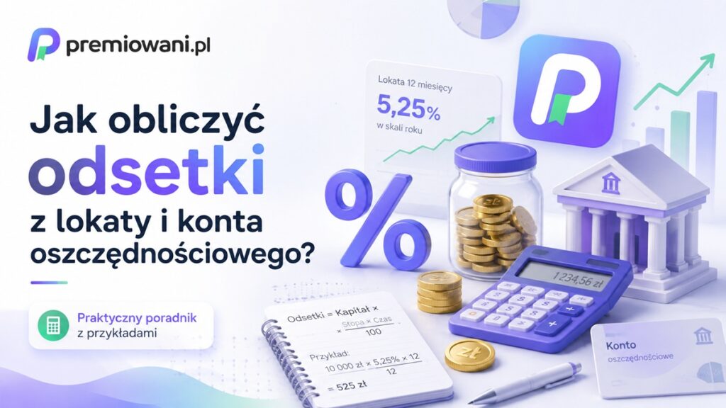 Jak obliczyć odsetki z lokaty i konta oszczędnościowego – przykłady obliczeń