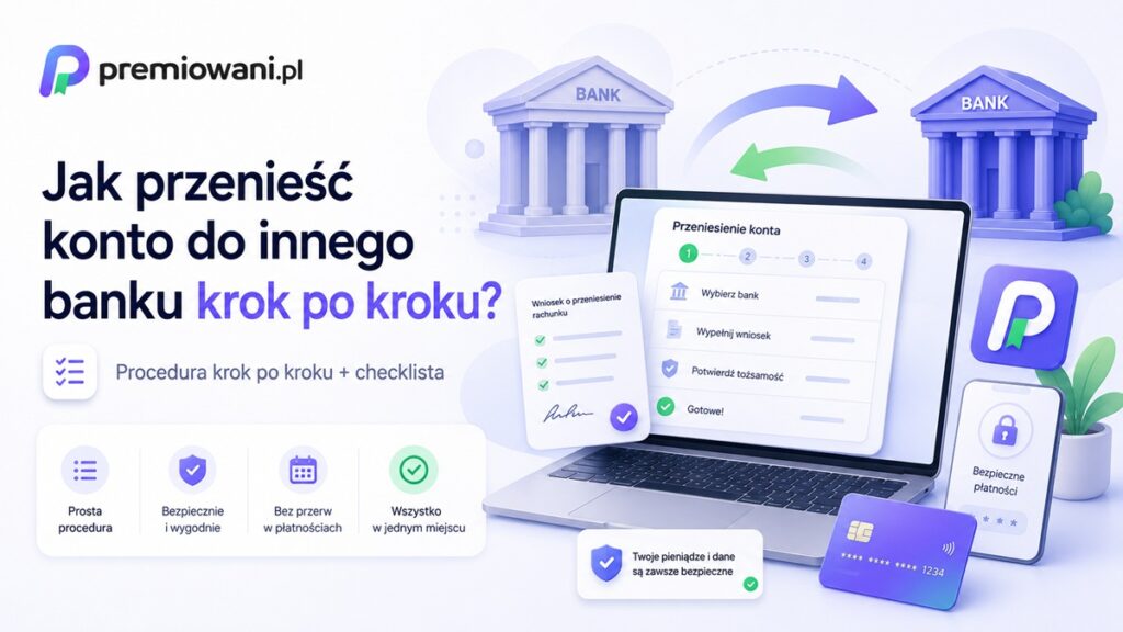 Jak przenieść konto do innego banku krok po kroku – procedura i checklista