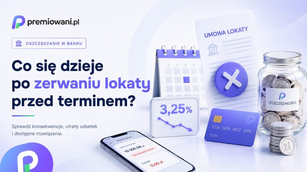 Zerwanie lokaty przed terminem i utrata naliczonych odsetek