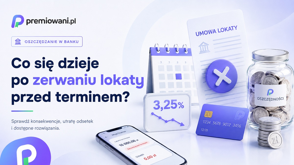 Zerwanie lokaty przed terminem i utrata naliczonych odsetek