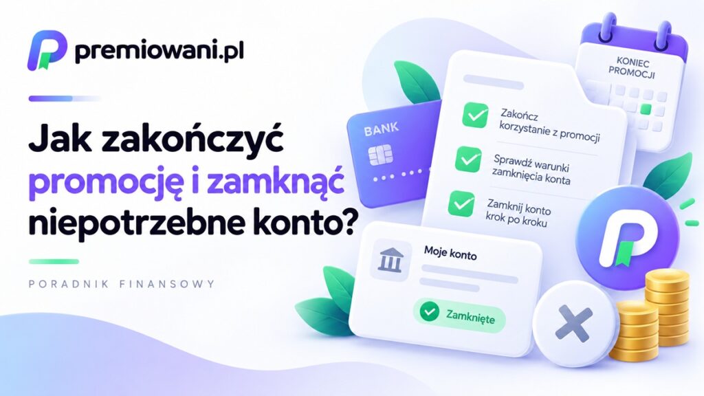 Jak zakończyć promocję i zamknąć niepotrzebne konto po otrzymaniu premii