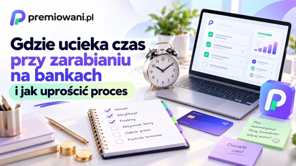 Gdzie ucieka czas przy zarabianiu na bankach i jak uprościć proces