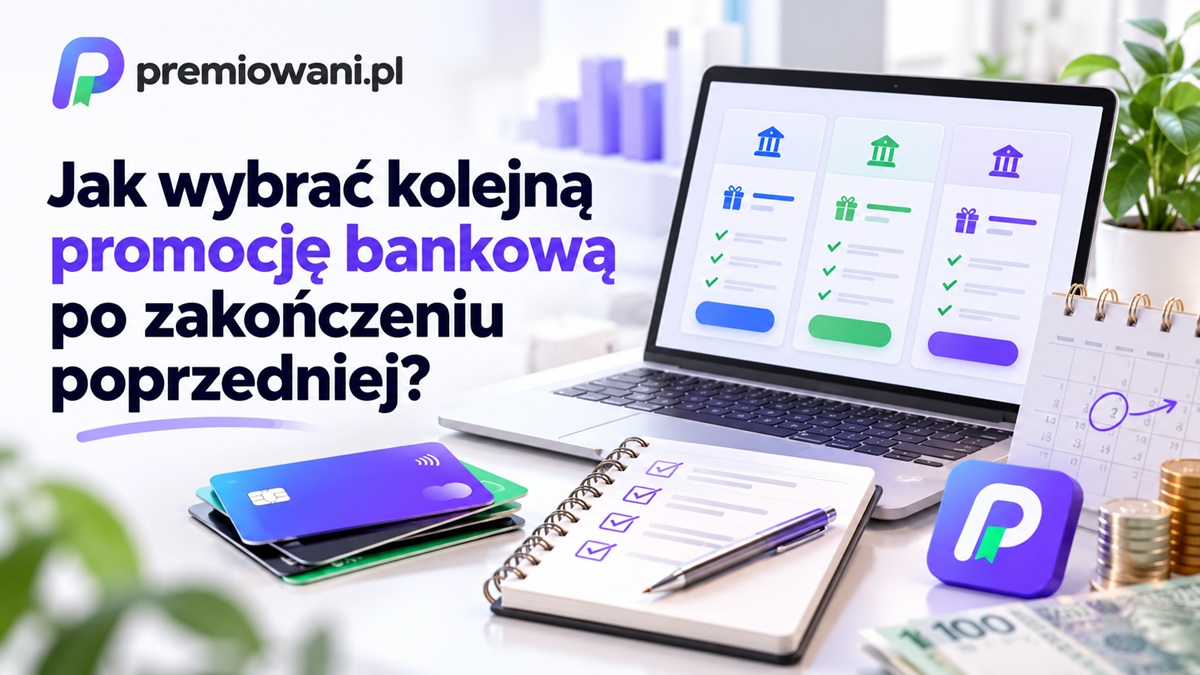 Jak wybrać kolejną promocję bankową po zakończeniu poprzedniej – porównanie ofert bankowych, kart płatniczych i harmonogramu premii.