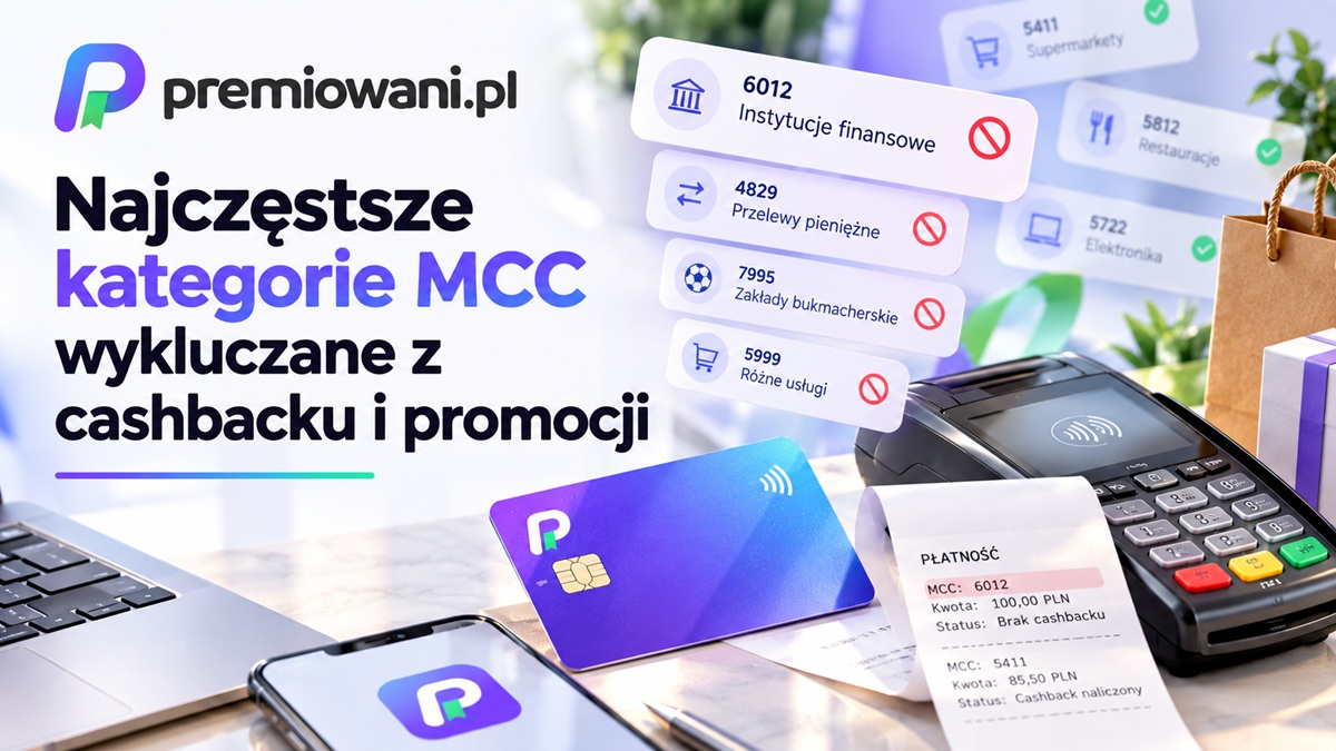 Najczęstsze kategorie MCC wykluczane z cashbacku i promocji